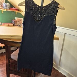 Topshop Elegant Black Dress